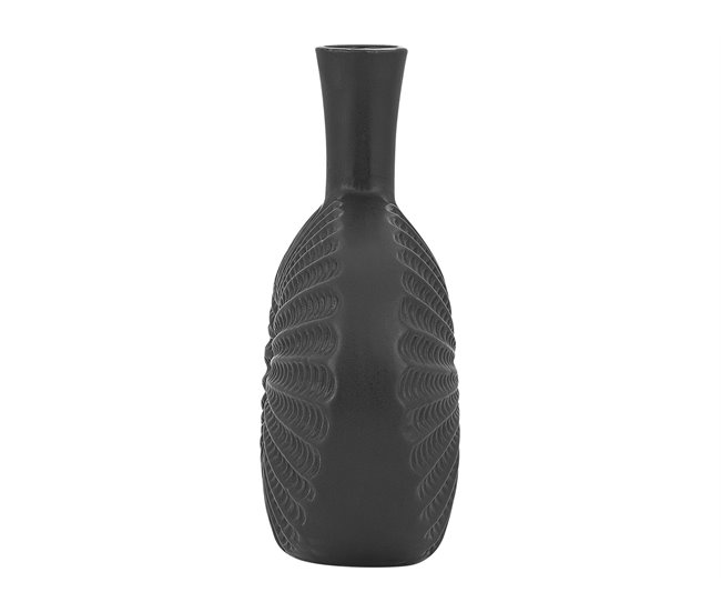 Beliani Jarrón decorativo ARWAD Negro