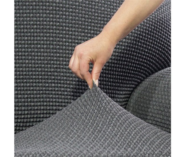 Funda para sillón orejero NIAGARA Gris Oscuro