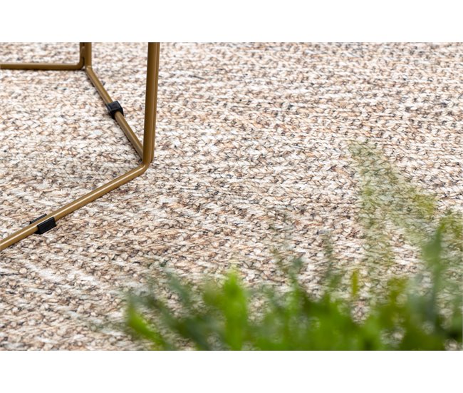 Alfombra lavable ANDRE 1577 Espina de pescado 120x170 Beige