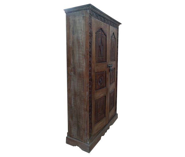 Armario de madera Marron