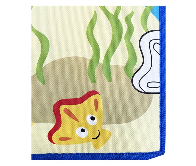 Acomoda Textil – Alfombra Infantil para Colorear Azul