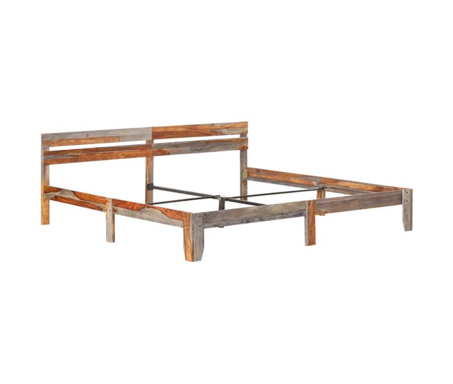 Estructura de cama Gris