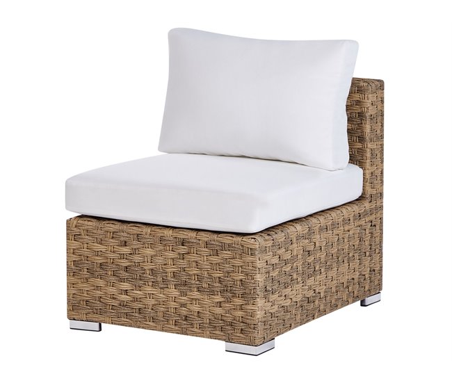 Beliani Conjunto de jardín XXL Beige