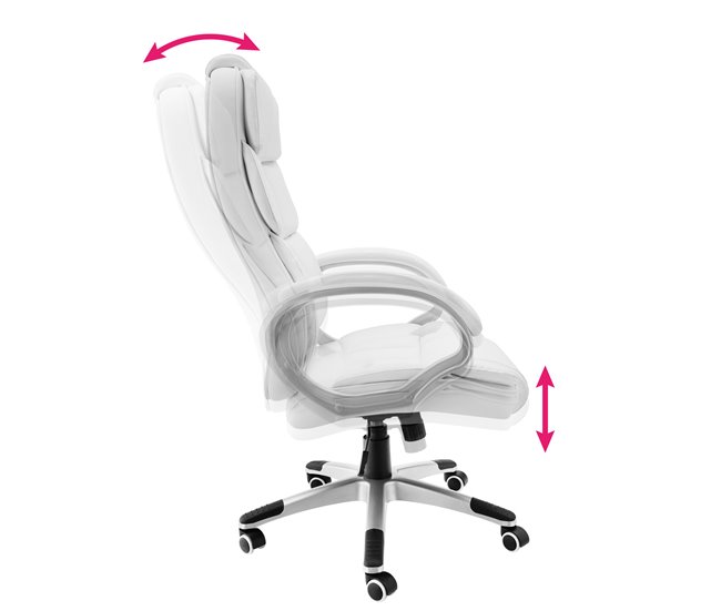 Silla de oficina Blanco