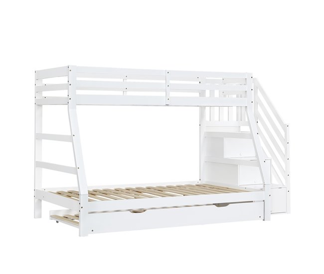 Cama litera Blanco