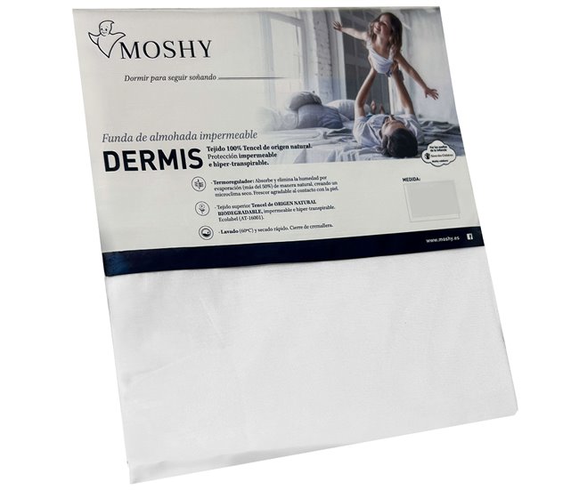 Funda Almohada Dermis Transpirable Impermeable Poliuretano 