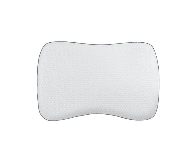 Almohada Ergonómica Antiácaros Relax Blanco/ Negro