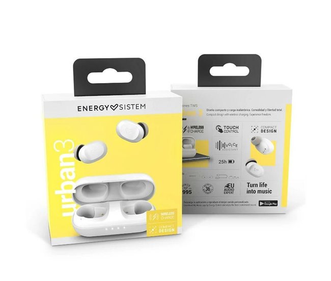 Auriculares in Ear Bluetooth Urban 3 Blanco
