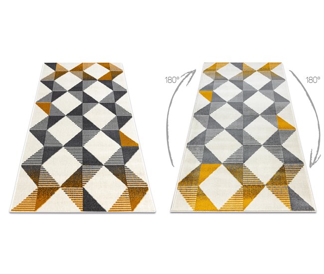 Alfombra GINA 21245861 Zigzag Geométrico Multicolor