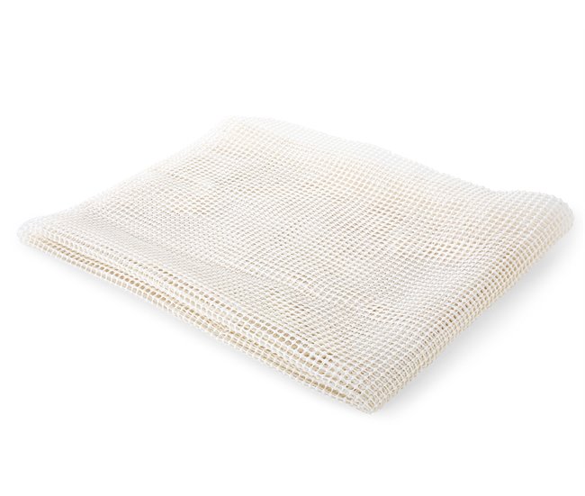 Beliani Alfombra antideslizante BALAD 110x140 Blanco