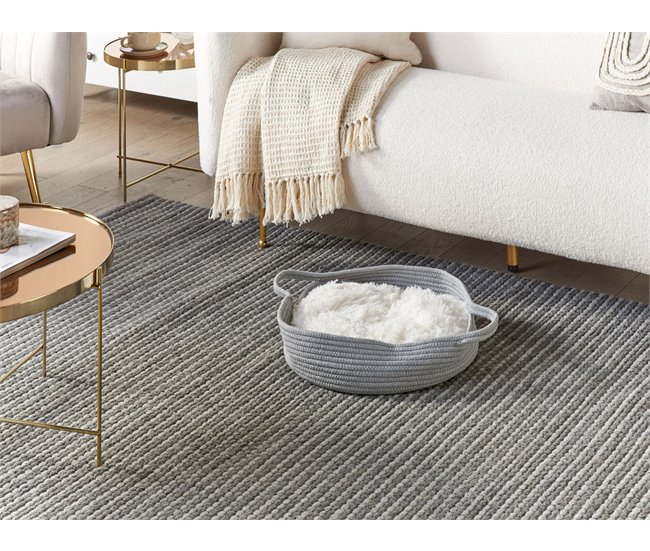 Beliani Cama para mascotas DALAMAN Gris