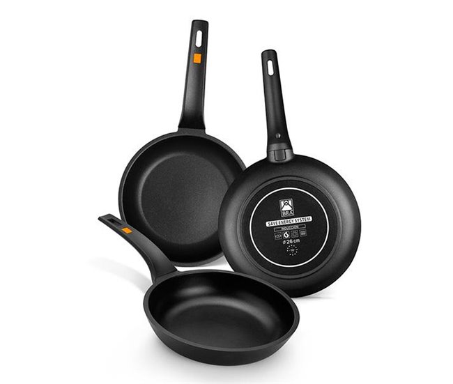 Sartén Wok Sartén Efficient Negro