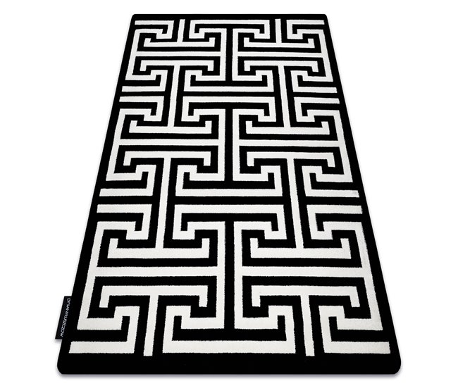 Alfombra HAMPTON Crown 120x170 Negro