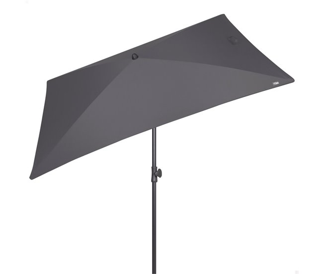 Aktive Sombrilla rectangular balcón inclinable Antracita