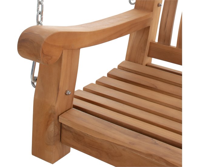 Banco de jardín - Joyce - Madera 120x70 Marron