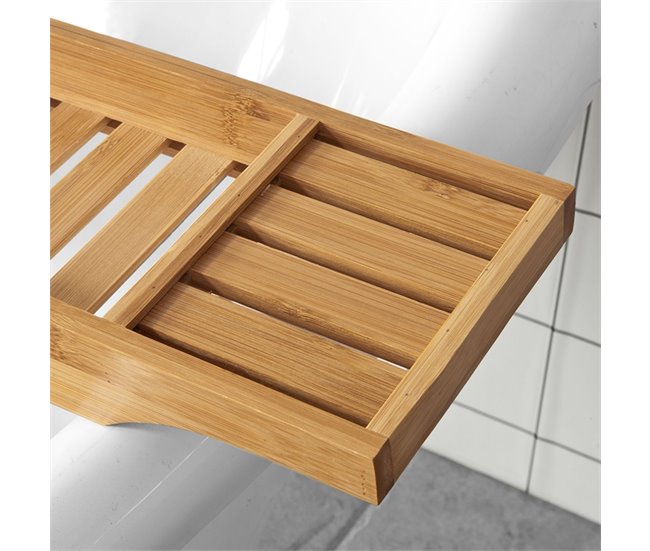 Bandeja de Bambú para Bañera FRG212-N SoBuy Madera