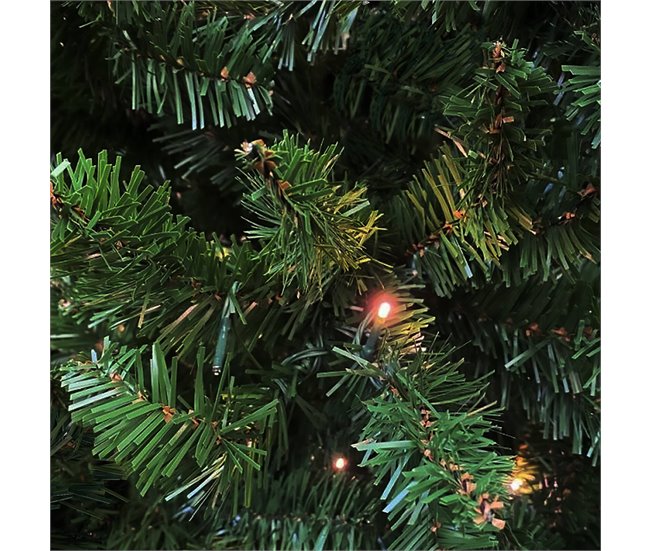 Árbol de Navidad de efectos reales Verde/ Gris