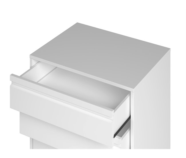 Cajonera BLOCK de 4 cajones Blanco