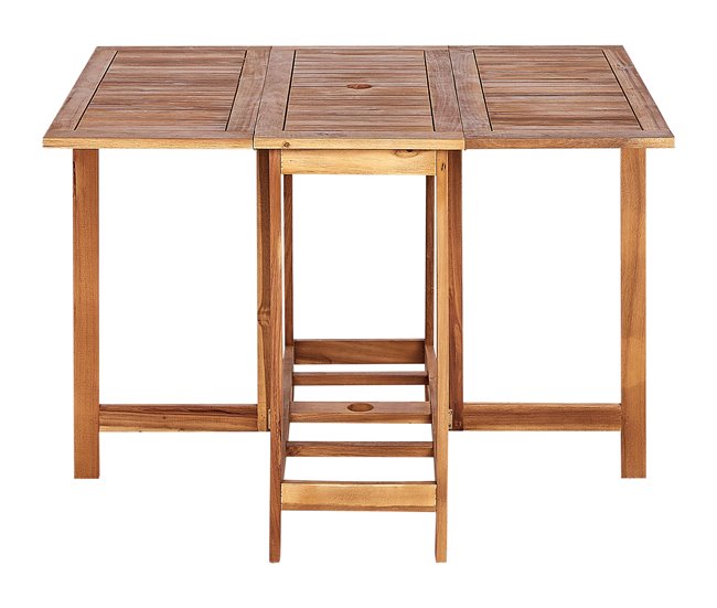 Beliani Conjunto de comedor FRASSINE Madera Clara