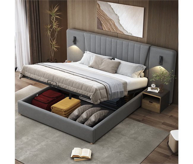 Canapés abatibles Gris