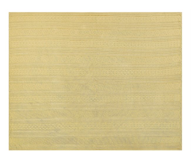 Beliani Cubrecama DAULET Amarillo