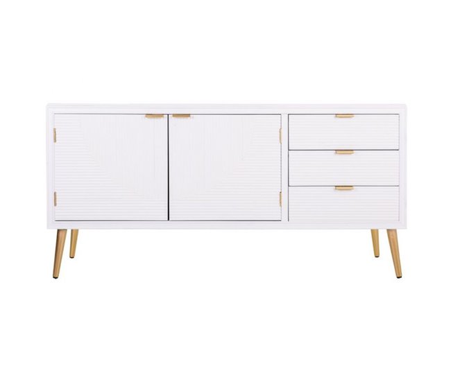 Aparador de madera Blanco