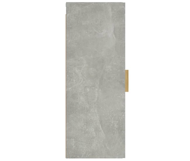 Armario de pared Cuby tirador con  estantes 34 Gris