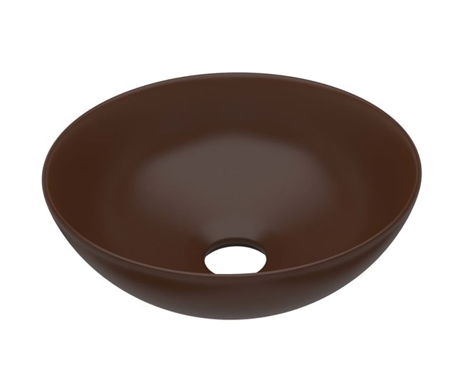Lavabo De Baño Marron