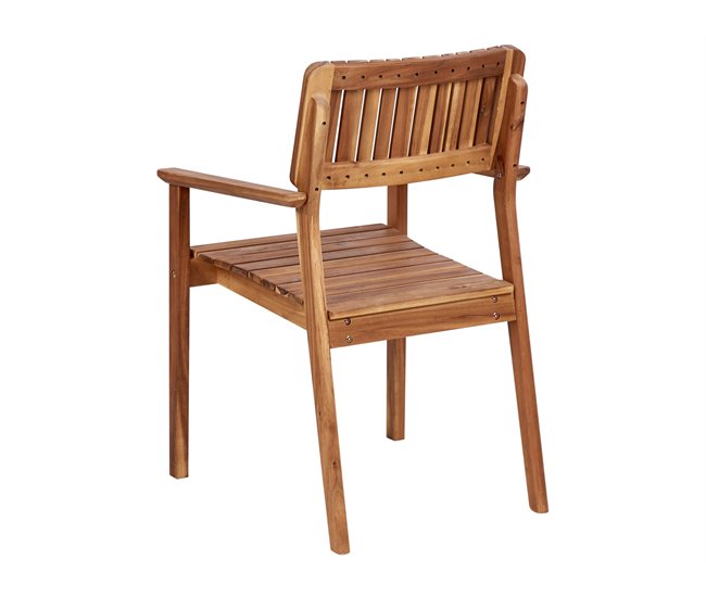 Beliani Conjunto de comedor AGELLO Madera Clara