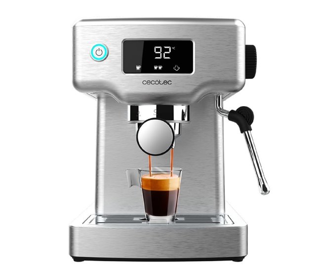 Cecotec Cafetera express Cafetera espresso Power Espresso 20 Bari Inox