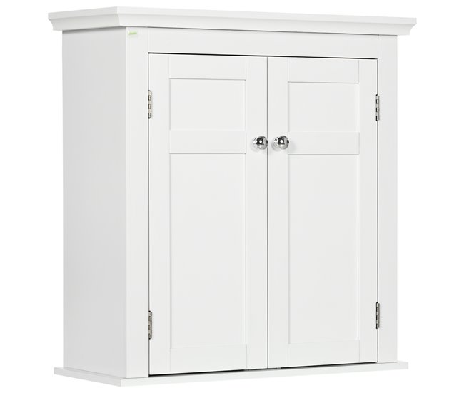 Armario de Pared MDF kleankin, hogar - baño Blanco