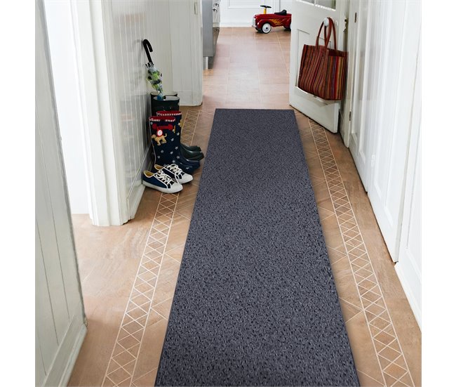 Alfombra de pasillo TRAFFIC AB 100x350 Antracita