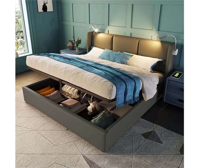 Canapés abatibles Gris