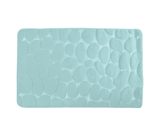 Alfombra De Baño 80x50 Azul