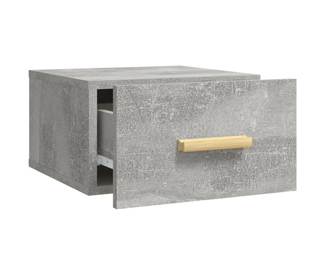 2 Mesitas de Noche de Pared 35 Blanco