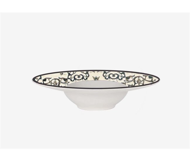 Plato risotto ALTAMIRA/JAMEO/DRACH marca LA MEDITERRÁNEA 28cm Crema