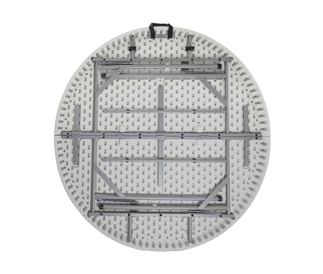 Pack 3 Mesas Plegables Redondas Thinia Home 150x150 Blanco