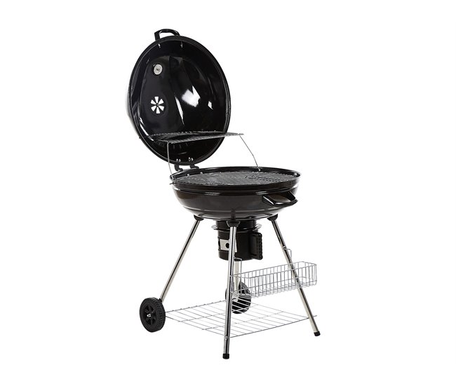 Beliani Barbacoa de carbón MARAPI Negro