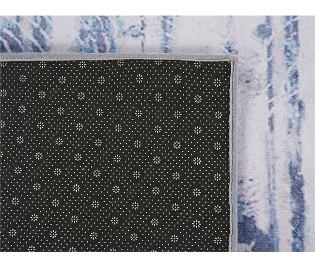 Beliani Alfombra de pelo corto DALLICA 140x200 Gris Claro