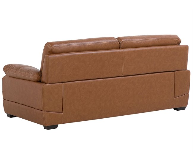 Beliani Conjunto de sofás HORTEN Dorado