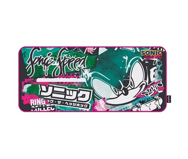 Alfombrilla Gaming ESG Sonic Graffiti Multicolor