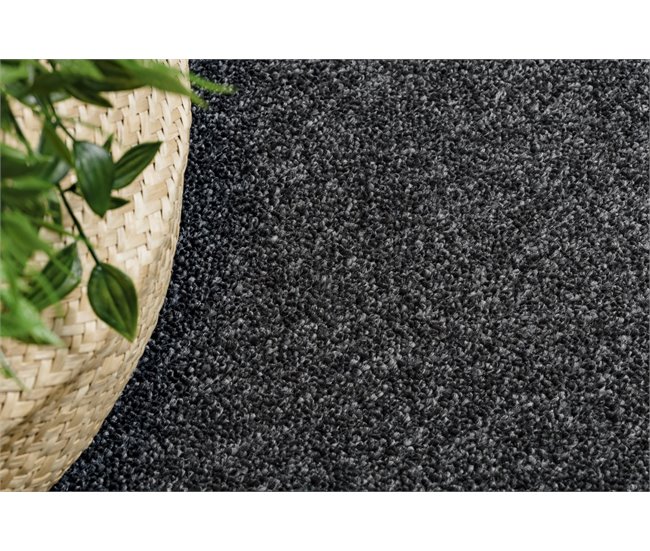 Alfombra EXCELLENCE círculo 141 llanura 170x170 Negro