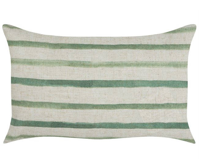 Beliani Cojín decorativo KAFRA 50x30 Verde