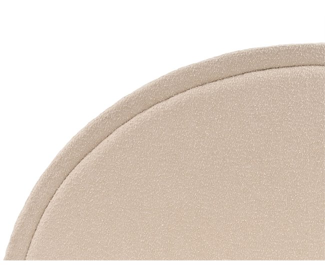 Beliani Cama con somier Bouclé MARGUT 172x214 Beige