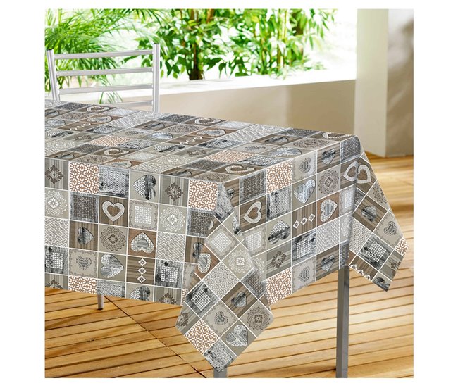 Acomoda Textil - Mantel de Hule al Corte (Love) 