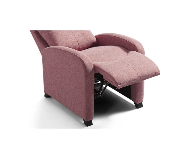 Sillón relax MILU manual color rosa Rosa