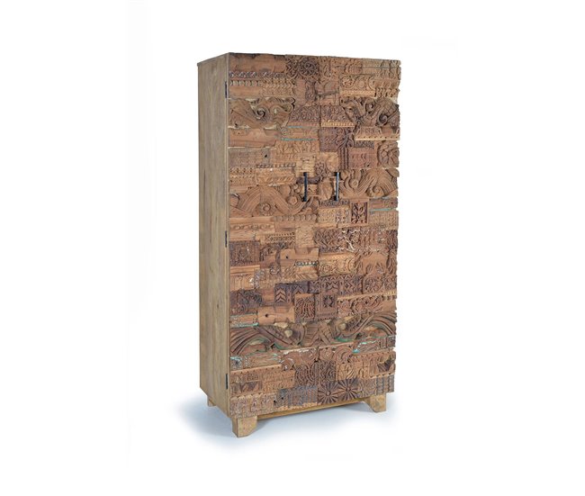 Armario de madera de mango recuperada .GINER Y COLOMER Marron