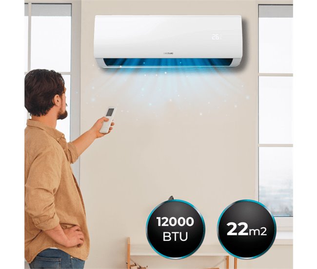 Aire Acondicionado Split AirClima 12000 Smartfresh 12000 BTU Blanco