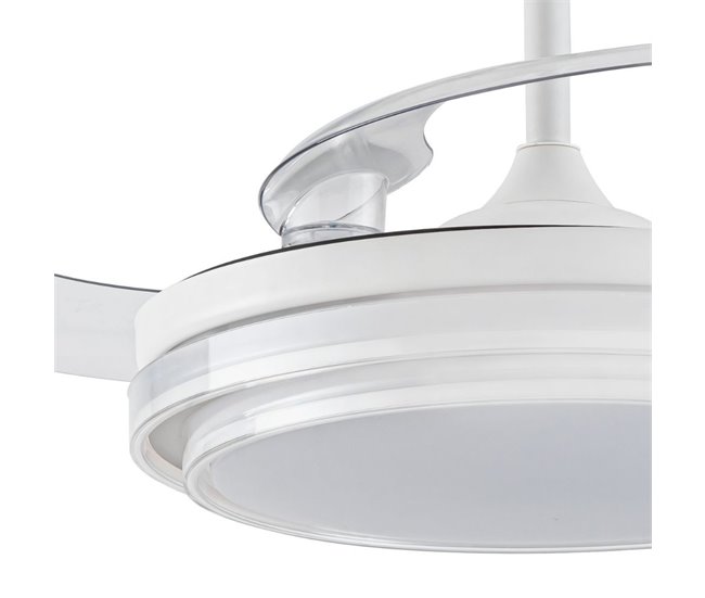 Ventilador De Techo Metal Serie Pampin L Blanco