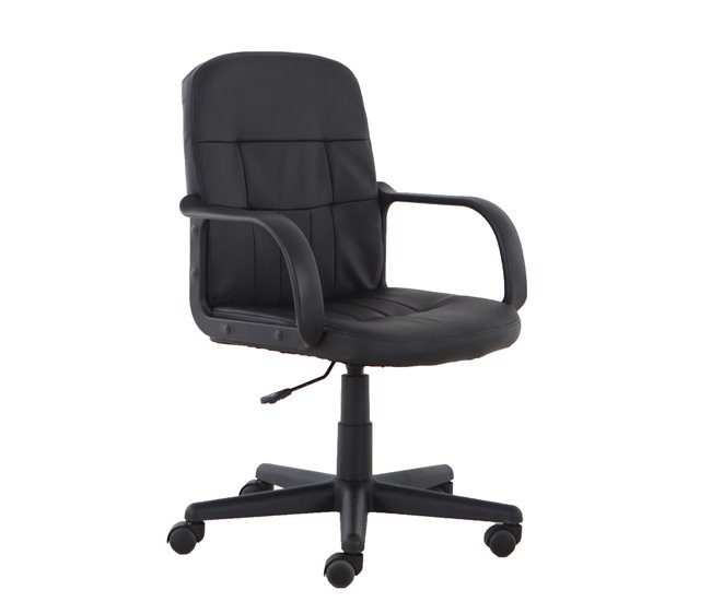 Silla de escritorio ALDO negra Negro